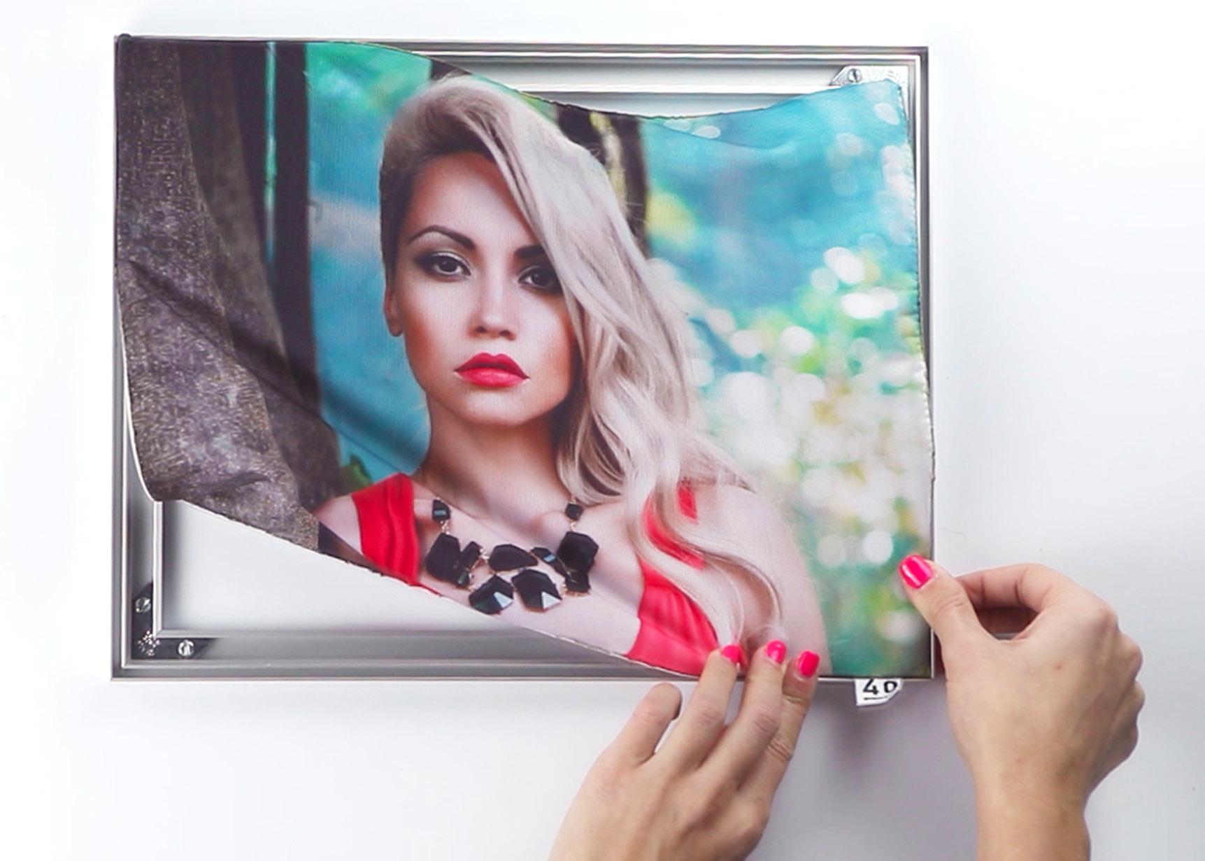 Installing a SEG Fabric Graphic